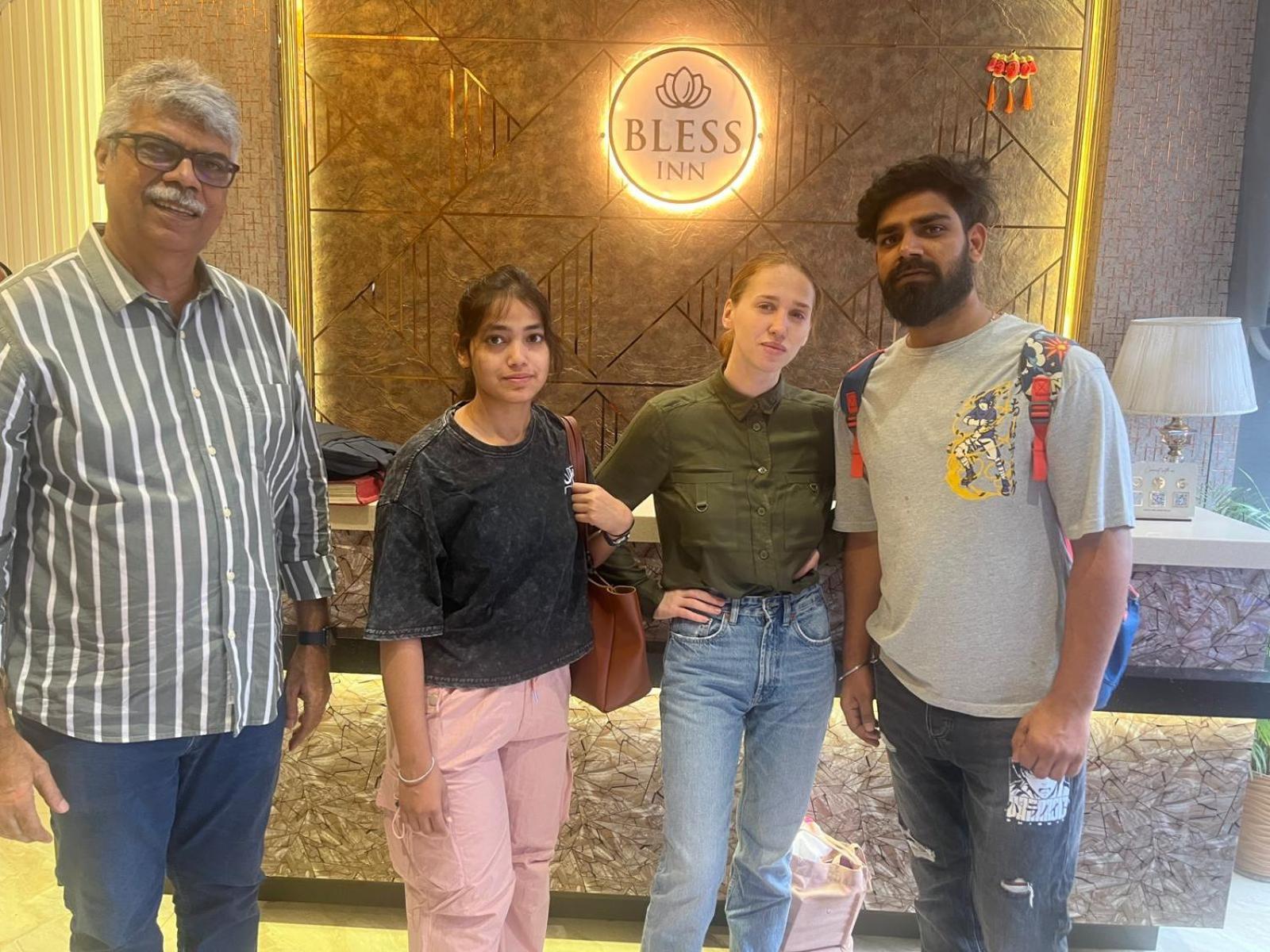 Bless Inn - Near Connaught Place New Delhi Eksteriør billede
